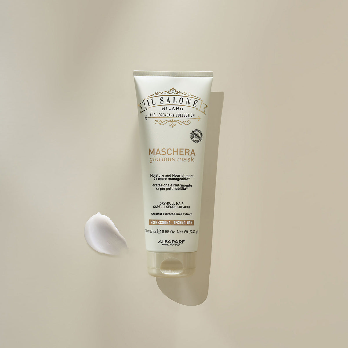 IL Salone Mask with Protein for Dry to Damaged Hair