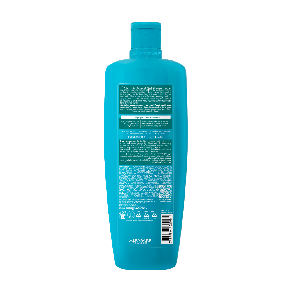 Alta Moda Shampoo Powerful Curl Hydro Nutritive