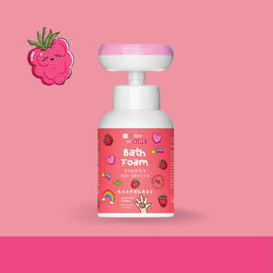 Hiskin Kids Body Foam Raspberry