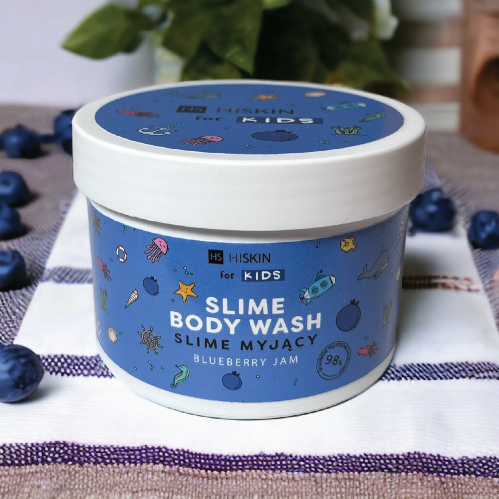HISKIN KIDS Slime Body Wash Blueberry