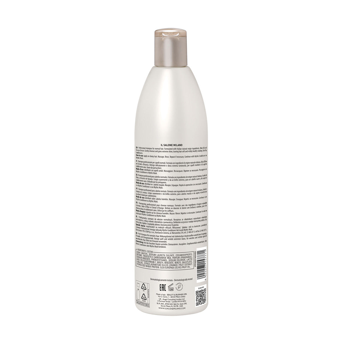 IL Salone Shampoo with Protein for Normal to Dry Hair