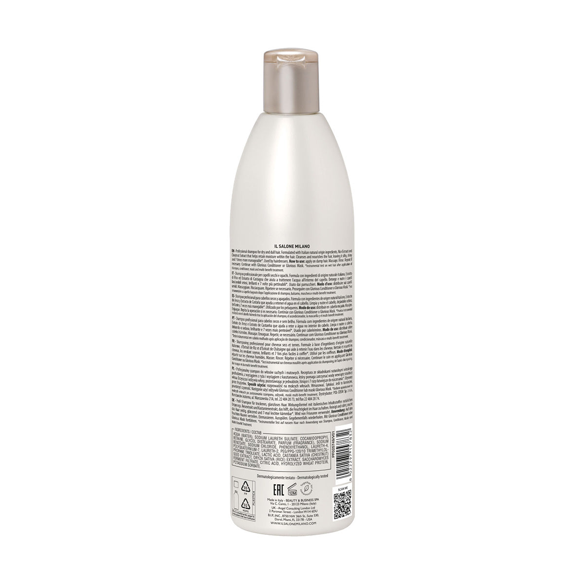 IL Salone Shampoo With Protein For Dry & Damaged Hair