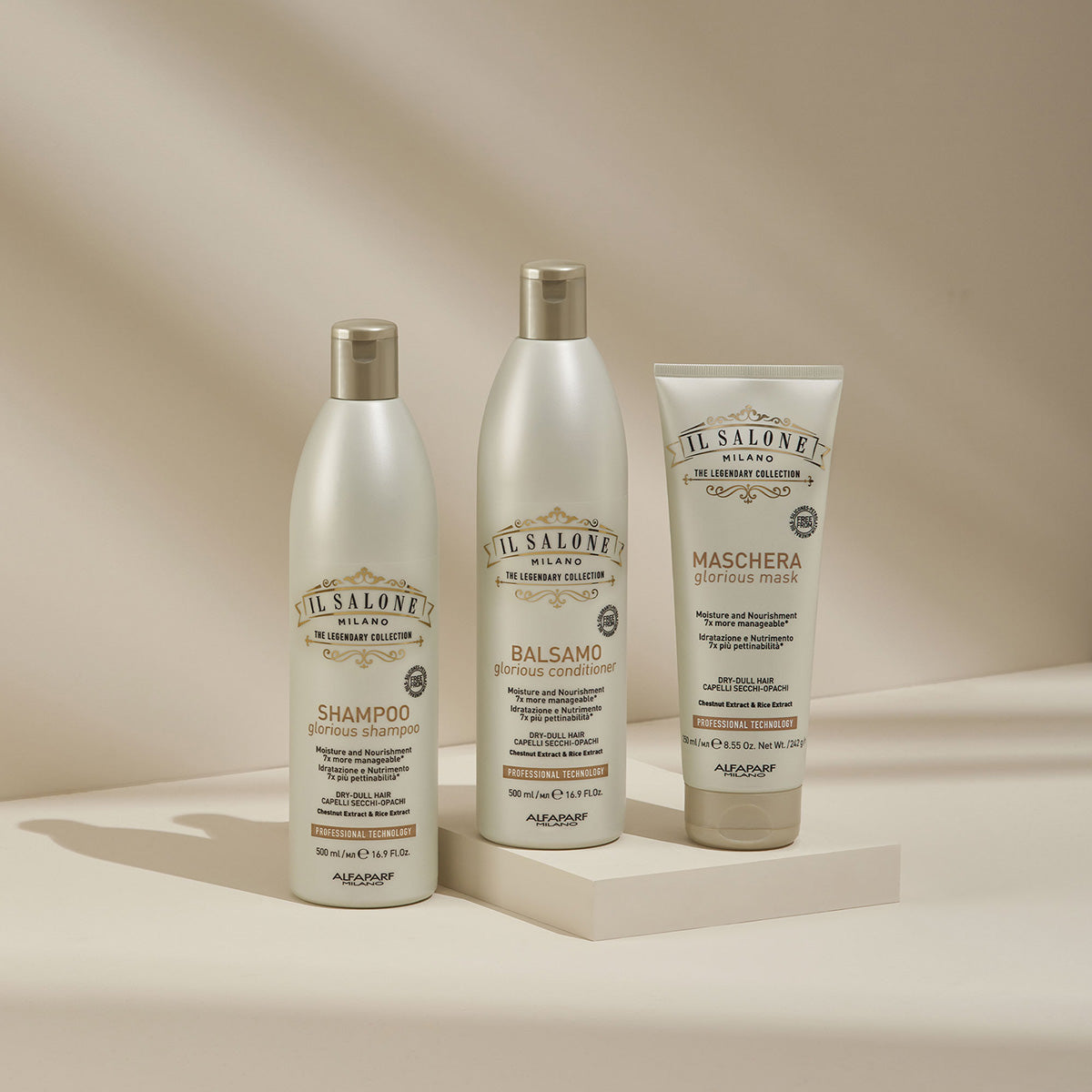 IL Salone Mask with Protein for Dry to Damaged Hair