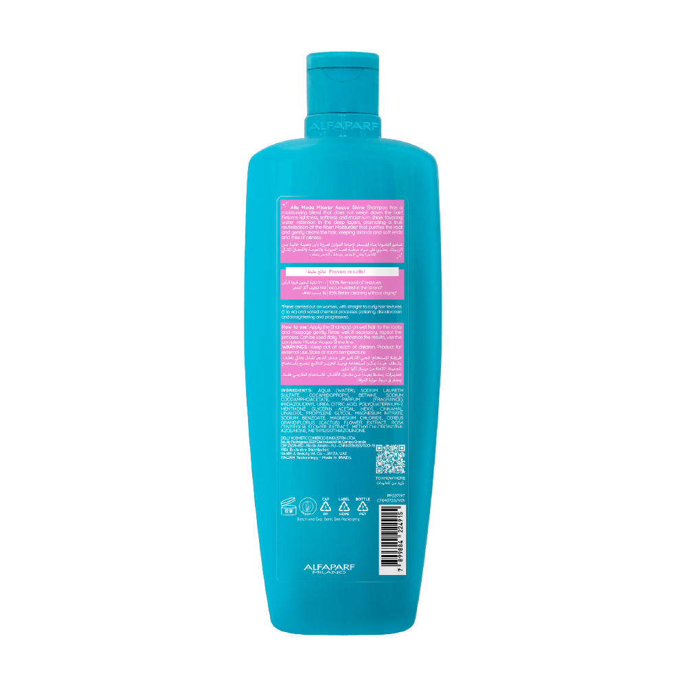 Alta Moda Shampoo Micellar Acqua Shine