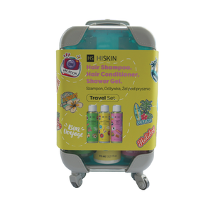 Hiskin Kids Travel set (Shampoo + Conditioner + Shower gel)