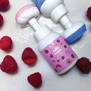 Hiskin Kids Bath Foam Blueberry