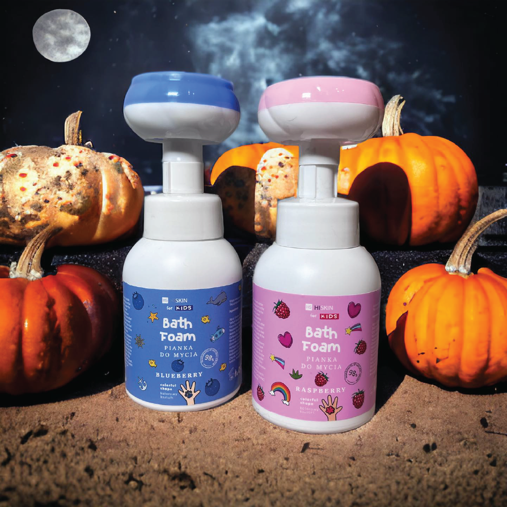 Hiskin Kids Bath Foam Blueberry