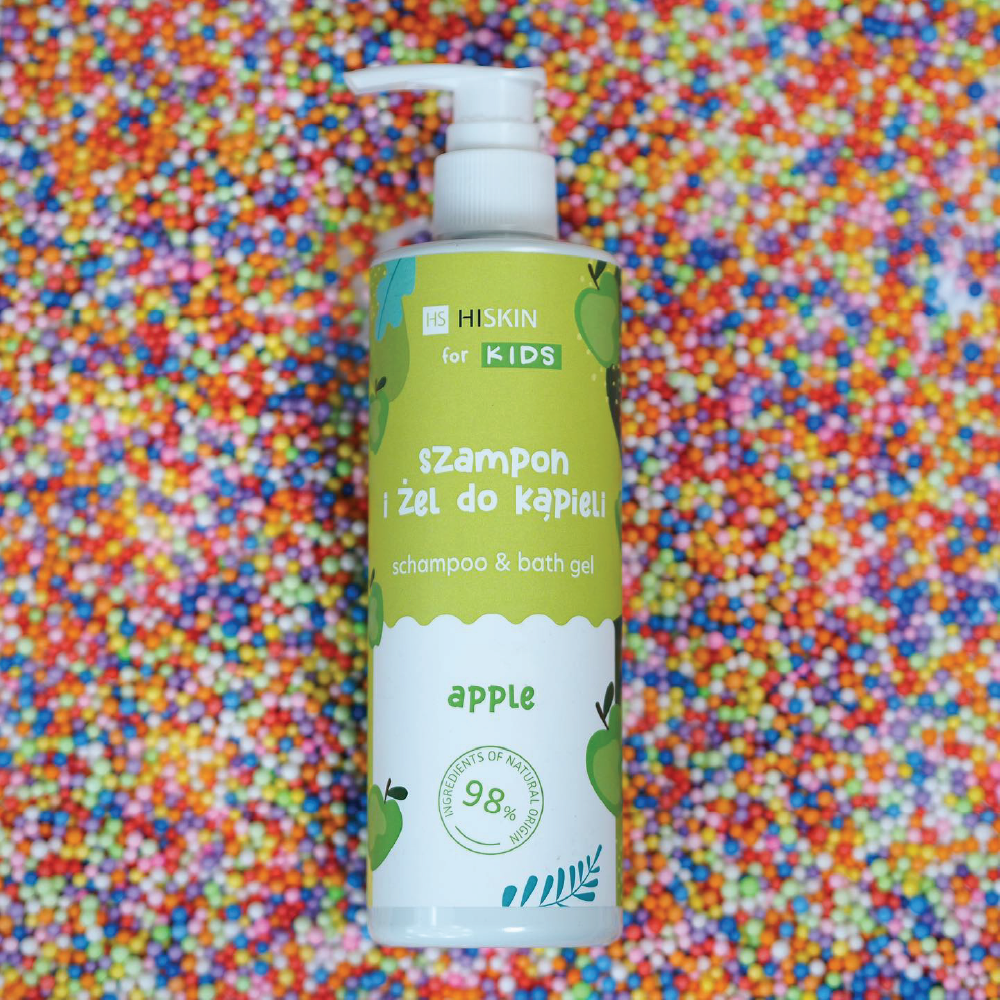 Hiskin Kids Shampoo & Body Gel Apple