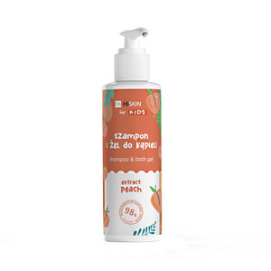 Hiskin Kids Shampoo & Body Gel Peach