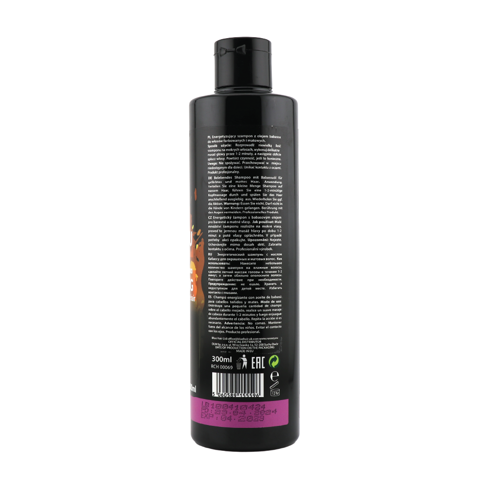 RONNEY Energizing Shampoo Babassu Oil