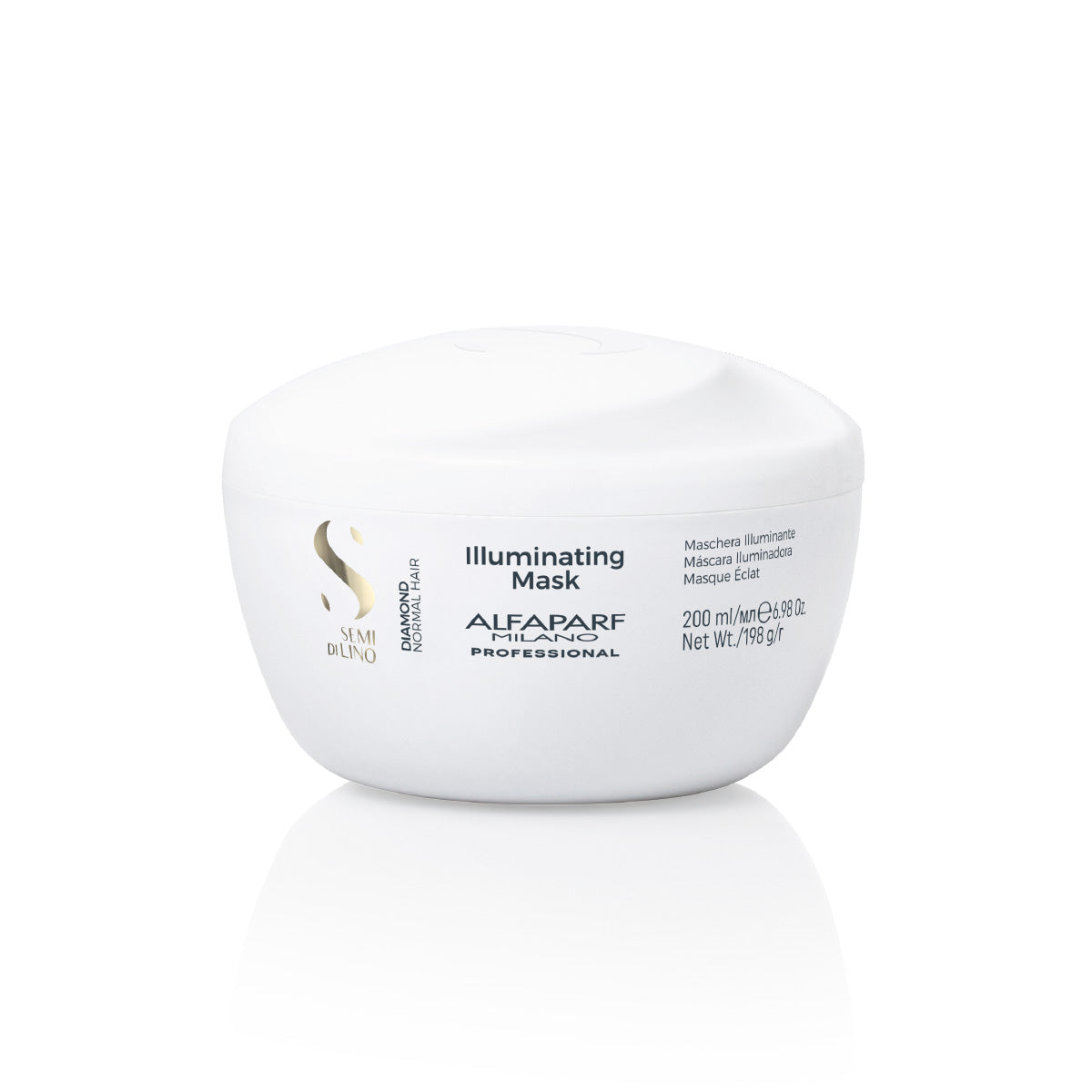 Semi Di Lino Diamond Mask For Normal Hair Illuminating