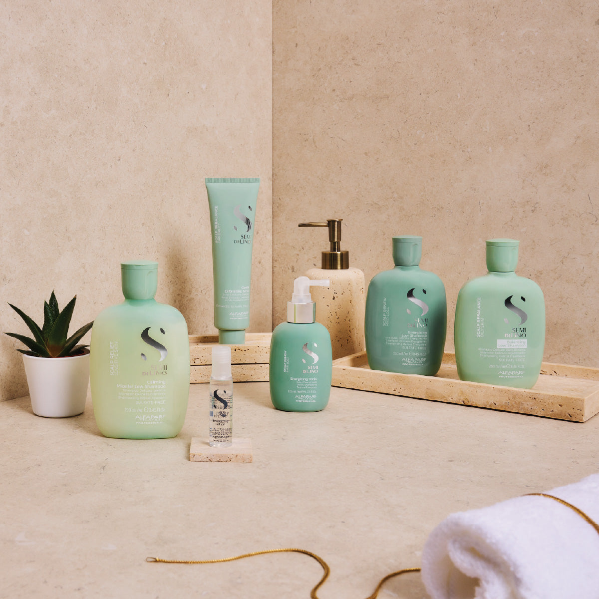 Semi Di Lino Tonic Energizing for Hair Loss with MicroBiotic Technique