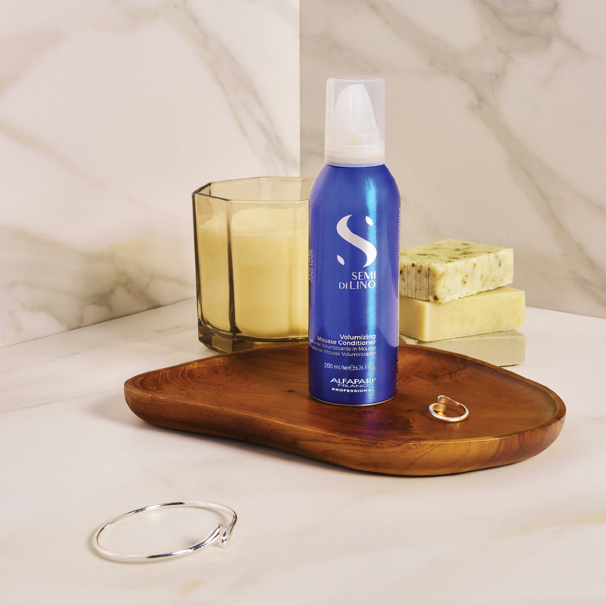 Semi Di Lino Volume Conditioner Mousse For Fine Hair