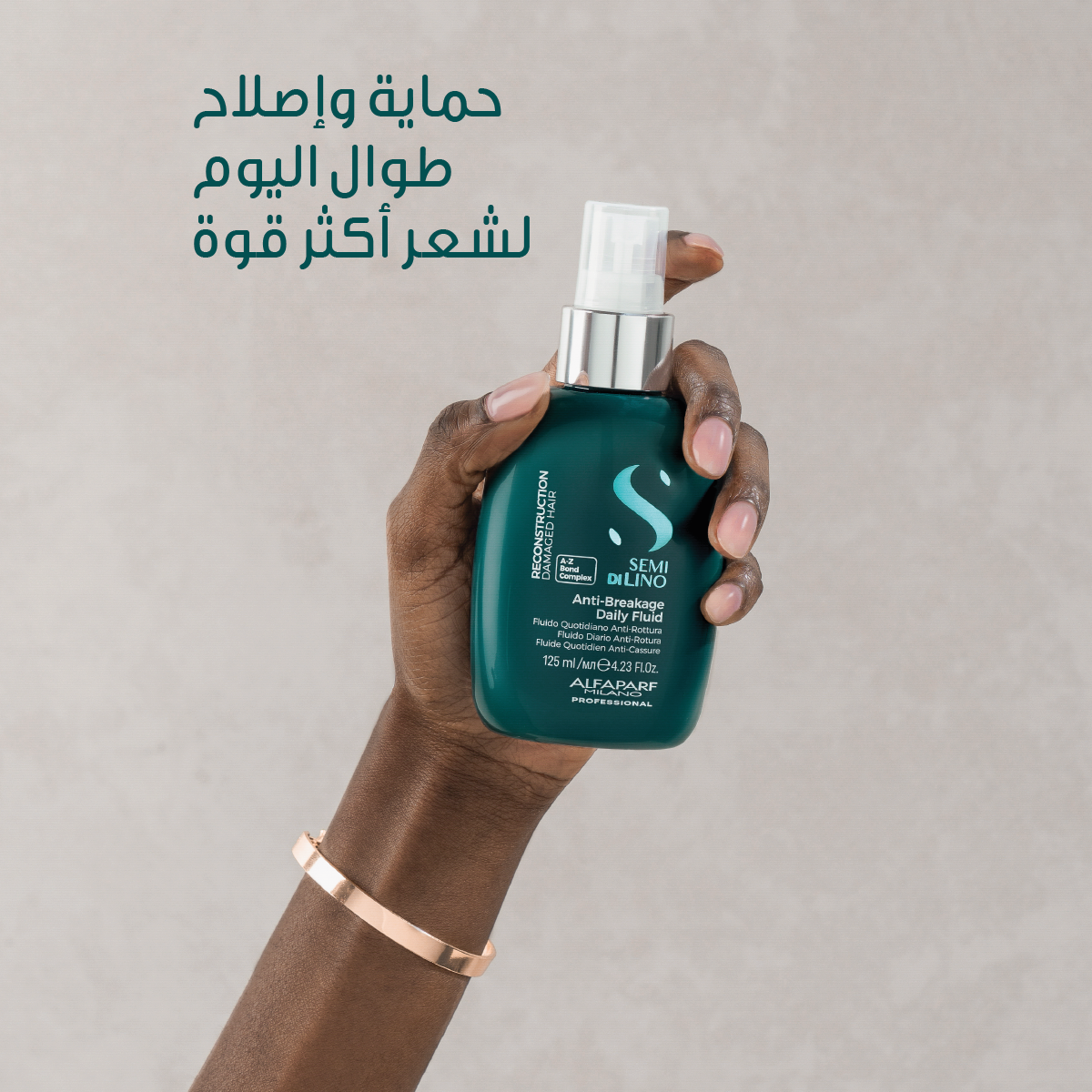 Semi Di Lino Leave in Fluid Reconstruction with Bambo & Linseed for Damaged Hair 