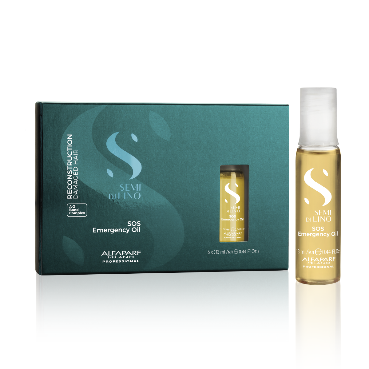 Semi Di Lino SOS Emergancy Oil Ampoules for Damaged Hair