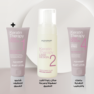 Keratin Therapy Straightening Kit with Keratin & Collagen